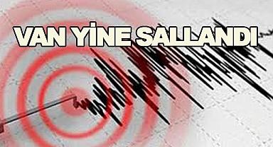 Van Başkale'de Korkutan Deprem!