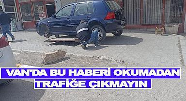 Van'da Bu Haberi Okumadan Trafiğe Çıkmayın!