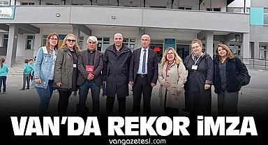 Van'da Rekor İmza