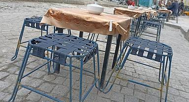 Van'da Sokakta Çay Keyfi
