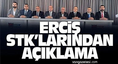 Van Erciş STK'larından Açıklama