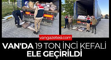 VAN'DA 19 TON İNCİ KEFALİ ELE GEÇİRİLDİ - Van Haber 