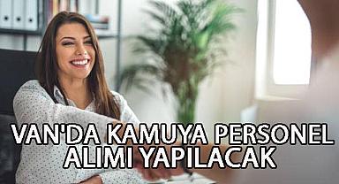 Van'da Kamuya Temizlik Görevlisi Alımı!