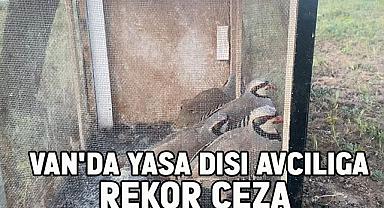 Van’da Yasa Dışı Avcılığa Rekor Ceza