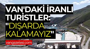 Van'daki İranlı Turistler: 