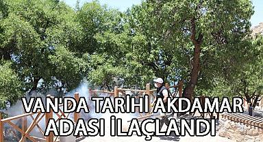 Van Haber - Tarihi Akdamar Adası İlaçlandı