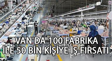 Van Haber - Van’da 100 Fabrika ile 50 Bin Kişiye İş Fırsatı Sunulacak