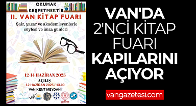 Van Haber - Van'da 2'nci Kitap Fuarı Kapılarını açıyor