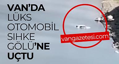Van Haber - Van'da Lüks Otomobil Sıhke Gölü'ne Uçtu