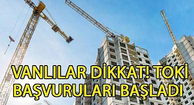 Van Haber - Vanlılar Dikkat! TOKİ Başvuruları Açıldı