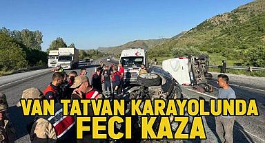 Van-Tatvan Yolu'nda Can Pazarı