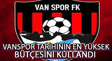 Vanspor Tarihinin En Yüksek Bütçesini Kullandı