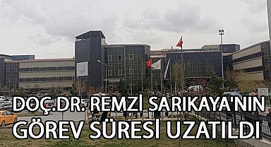 Van Haber - Doç. Dr. Remzi Sarıkaya'nın Görev Süresi Uzatıldı