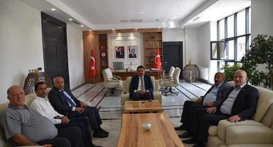 MHP Van İl Başkanı Güngöralp'ten İpekyolu Kaymakamı Gilan'a Ziyaret