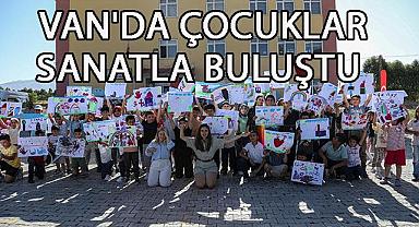 Van’da Çocuklar Sanatla Buluştu