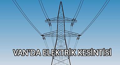 Van’da Elektrik Kesintisi
