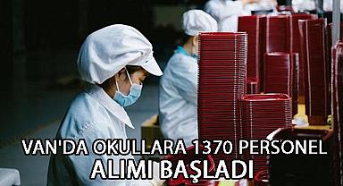 Van’da Okullara 1370 Personel Alımı Başladı