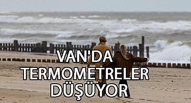 Van’da Termometreler Düşüyor