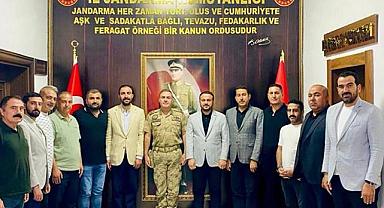 Van İl Jandarma Komutanı Avkıran’a Ziyaret