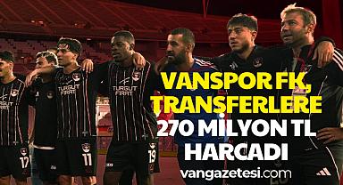 Vanspor FK, transferlere 270 milyon TL harcadı