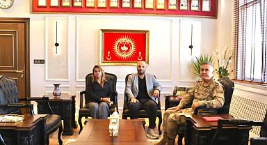 Van'da Tuğgeneral Avkıran'a nezaket ziyareti