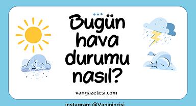 Meteorolojiden 3 günlük Van için tahmin - Van Haber