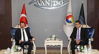 Soran Valisinden Van TSO'ya ziyaret