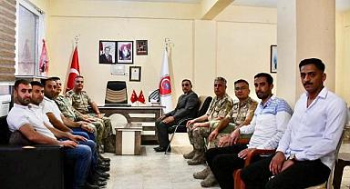 Tuğgeneral Avkıran'dan Başkale'de anlamlı ziyaret 