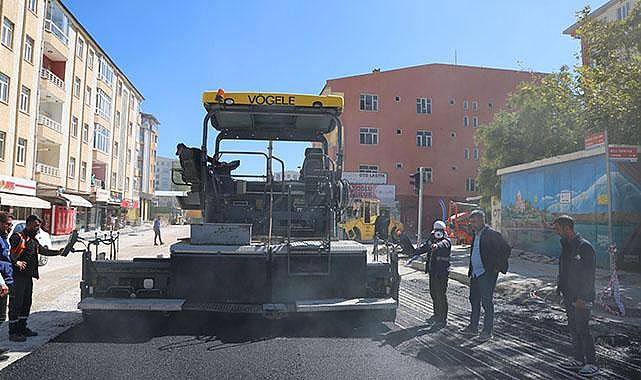 Van’da Yol ve Altyapı Çalışmaları Tamamlanıyor