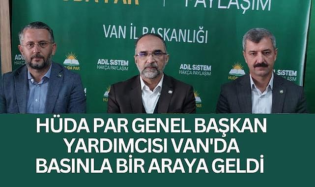 HÜDA PAR Van'da Kürt Meselesini konuştu
