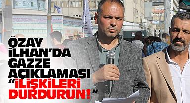 Özay İlhan'dan Gazze ve Sumud Filosu Açıklaması – Van Haber