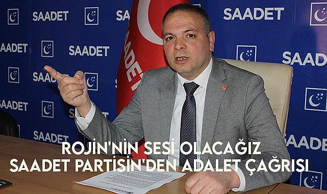 Rojin İçin Adalet! Saadet Partisi Sessiz Kalmadı
