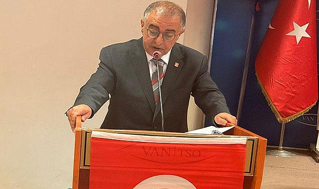 Seracettin Bedirhanoğlu Yeniden CHP Van Başkanı