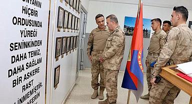 Tuğgeneral Avkıran’dan Yıldırımlar taburuna ziyaret
