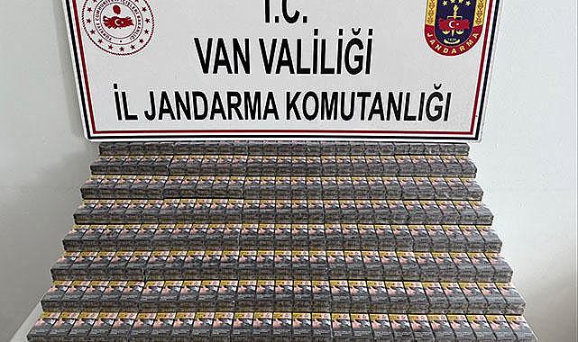 Van Başkale’de 2330 Paket Kaçak Sigara Yakalandı