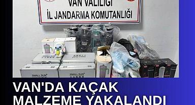 Van Başkale’de kaçakçılık operasyonu: