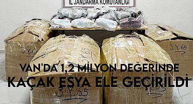 Van’da 1,2 Milyon TL Kaçak Eşya Ele Geçirildi