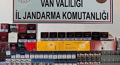 Van’da 1856 Paket Gümrüksüz Sigara Ele Geçirildi
