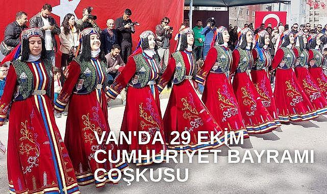 Van'da 29 Ekim Cumhuriyet Bayramı Coşkusu
