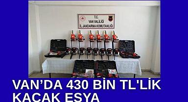 Van'da 430 Bin TL’lik Kaçak Eşya Ele Geçti