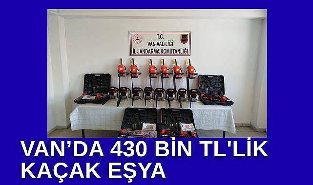 Van'da 430 Bin TL’lik Kaçak Eşya Ele Geçti