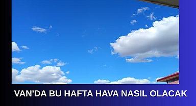 Van'da Bu Hafta Hava Durumu