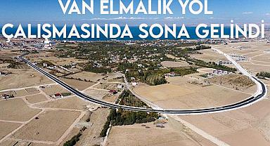 Van’da Elmalık Yolu’nda asfalt çalışmaları başladı