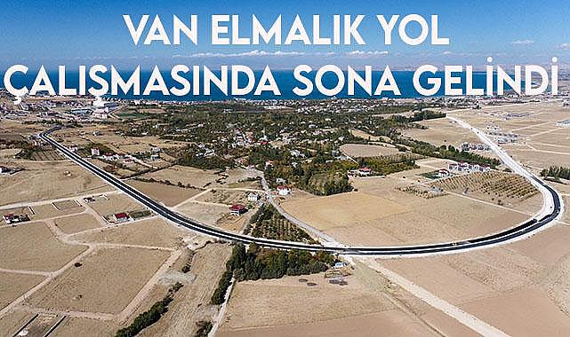 Van’da Elmalık Yolu’nda asfalt çalışmaları başladı