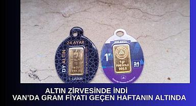 Van’da gram fiyatı geçen haftanın altında