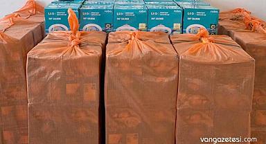 Van'da led ışık operasyonu - van haber