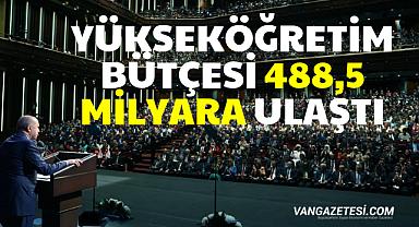 Van Haber - Yükseköğretim bütçesi 488,5 milyara ulaştı