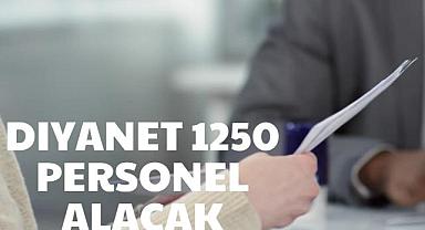 Diyanet 1250 Personel Alacak