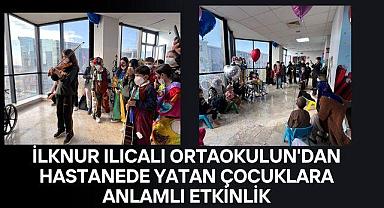 Hastanede Yatan Çocuklara Anlamlı Ziyaret