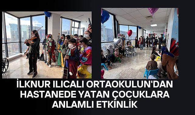 Hastanede Yatan Çocuklara Anlamlı Ziyaret